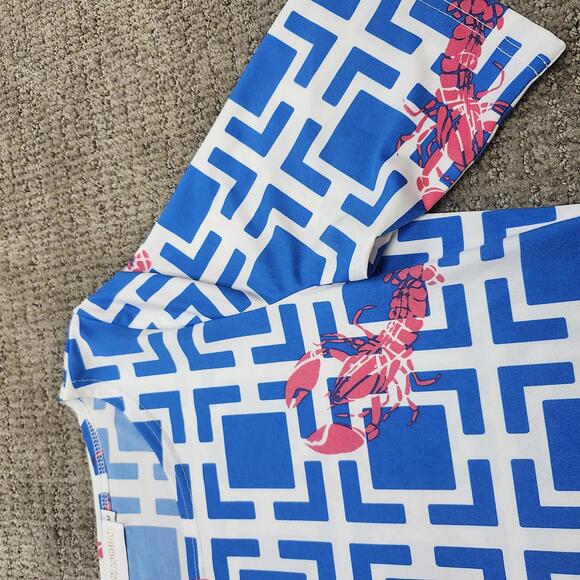 Tracy Negoshian Dress Multicolor Short Sleeve Size Medium - Picture 6 of 9